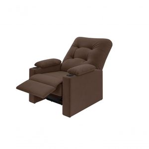 Poltrona Columbia Retrátil/reclinável Marrom - Xflex Sofás