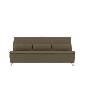 Sofá Cama Casal Luma 1,90m Capuccino - Xflex Sofás