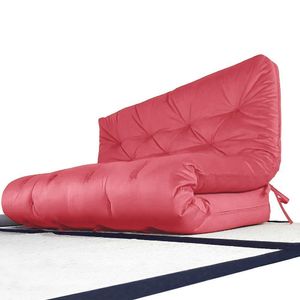 Colchão Futon Casal Dobrável Sofa Cama Goiaba