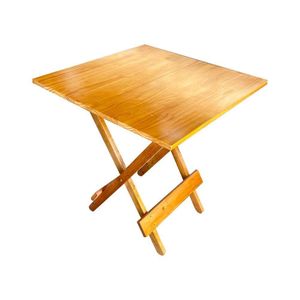 Jogo De Mesa Bar 70 X 70 Com 2 Cadeiras Dobráveis Mel