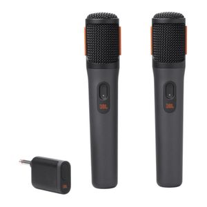 Microfone Jbl Sem Fio Com 2 Microfones