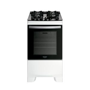Fogão Dako Supreme Glass 4 Bocas a Gás Acendimento Automático Branco - Bivolt