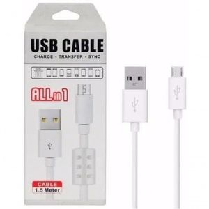 Cabo Carregador Usb Android Celular V8 Reforçado 2.0 Usb Cabo Usb V8 Carregador