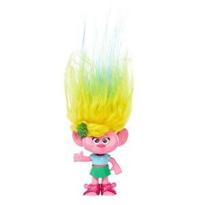 Mini Figura Trolls Viva 7cm Hair Pops C/ Acessórios Mattel