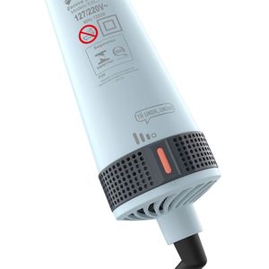 Escova Secadora Alisadora Modeladora Cadence 1200w Branca - Bivolt Branco