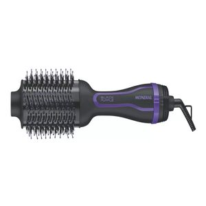 Escova Secadora Tourmaline Íon 1200w Es-08 Preta Mondial