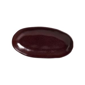 Conjunto Com 4 Travessas Oval Funda Grande Orgânico Volcano 32X16Cm 650Ml