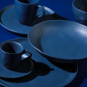 Conjunto com 6 Pratos Fundo Bio Stoneware Boreal Ø22,5cm 830ml