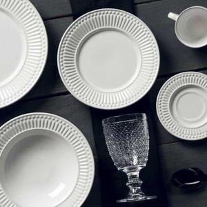 Aparelho de Jantar 42 Peças Roma Branco