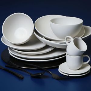 Conjunto com 6 Pratos Fundo Coup Stoneware Vit Ø20,3cm 600ml