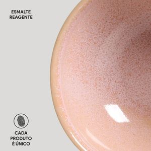 Conjunto com 6 Cumbuca Coup Stoneware Litchi Ø13,5x5,5cm 360ml
