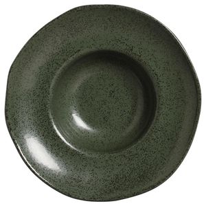 Conjunto com 4 Pratos de Massa Orgânico Greenery Ø28x6,5cm 450ml
