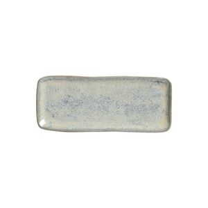 Conjunto com 4 Travessas Retangular Pequena Orgânico Green Granite 22x9,5cm