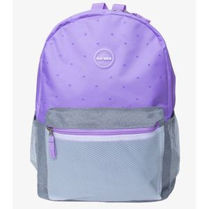 Mochila Escolar Feminina Com Bolinhas Clio Roxo