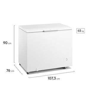 Freezer Horizontal Electrolux 314 Litros com Tecnologia Inverter HI330 - Branco