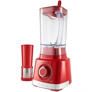 Liquidificador Britania 3l 1200w Com Filtro 12 Velocidades Vermelho 220V