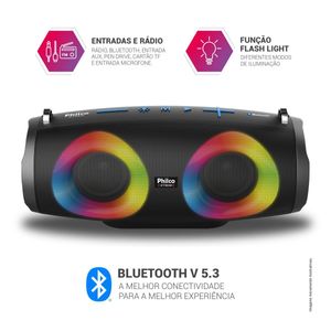 Speaker Philco PBS45BT Extreme Bluetooth V5.3 40W