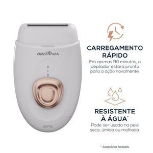 Depilador Britânia Bivolt 4 Acessórios BDP04