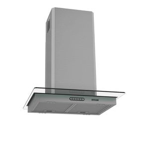 Coifa De Ilha Vidro Reto Inox 4 E 5 Bocas 60cm Fogatti 220V
