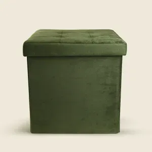 Puff Baú Verde  - A\CASA