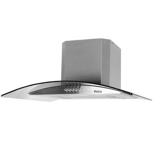 Coifa Philco PCO60G Glass Depurador & Exaustor 60cm Inox 110V