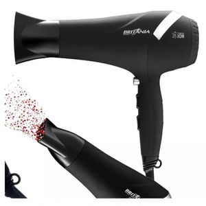 Secador De Cabelos Britania 2000w Ion Prata 127v
