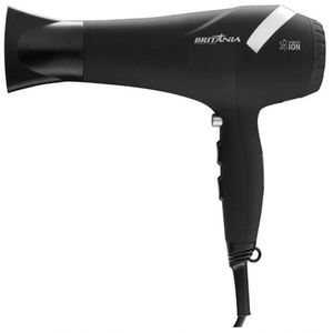 Secador De Cabelos Britania 2000w Ion Prata 127v