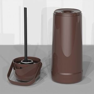 Garrafa Térmica Magic Pump Marrom 1L - TÉRMOLAR