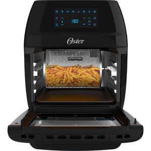 Fritadeira Sem Óleo Oster Oven Fryer, 3 em 1, 1800W, 12 Litros, Preta - OFRT780 - Preto