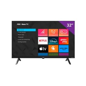 Smart TV AOC 32" DLED HD Roku 32S5045/78G
