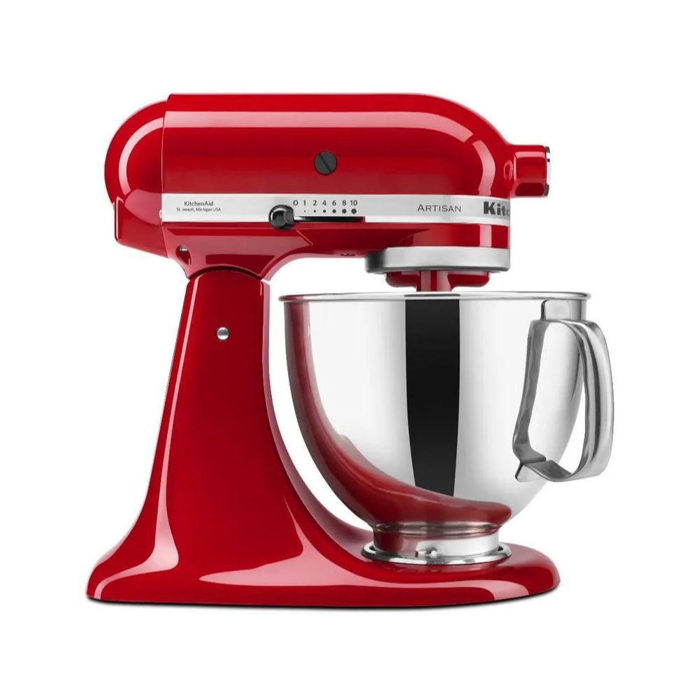 Batedeira Stand Mixer KitchenAid Artisan 4.8L Vermelho