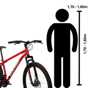 Bicicleta Caloi Montana Vermelho Aro 29 21V - 009661.19001