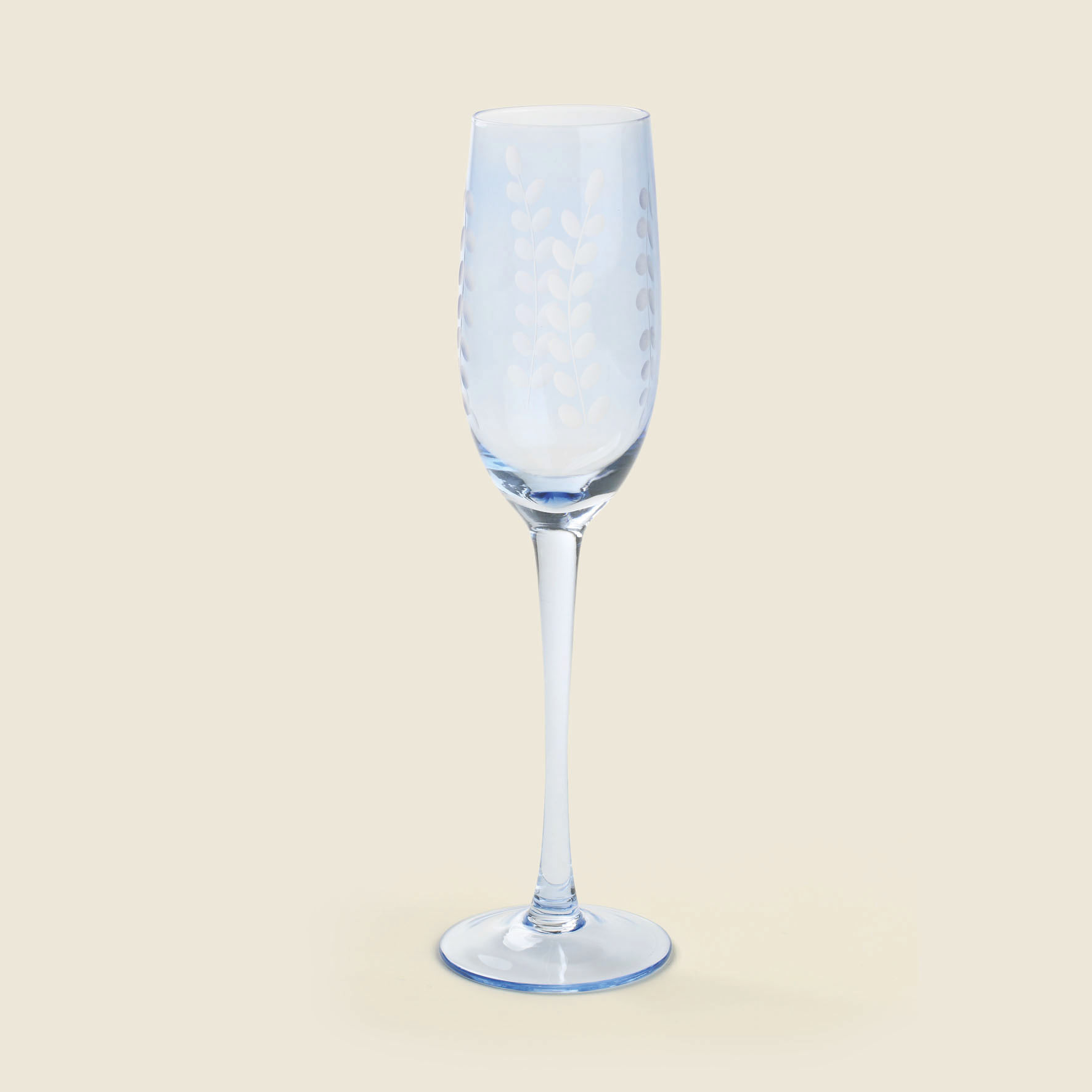 Taça para Espumante Blue Vidro Azul 210ml - ACASA