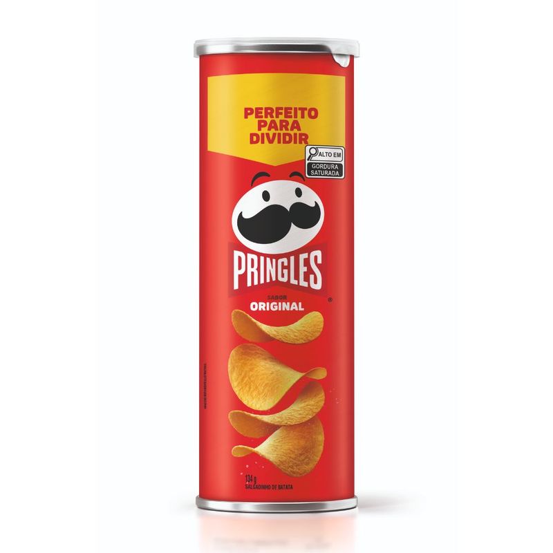 Kit Batata PRINGLES Original 134g c/12 Unidades-1754480138763