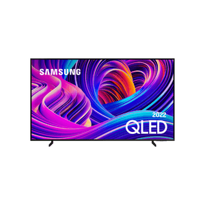 Smart TV Samsung 55" QLED 4K Som em Movimento Design slim Alexa built in QN55Q60BAGXZD