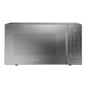 Micro-ondas Brastemp 32L com Menu Gourmet Cinza Espelhado BMS46AR