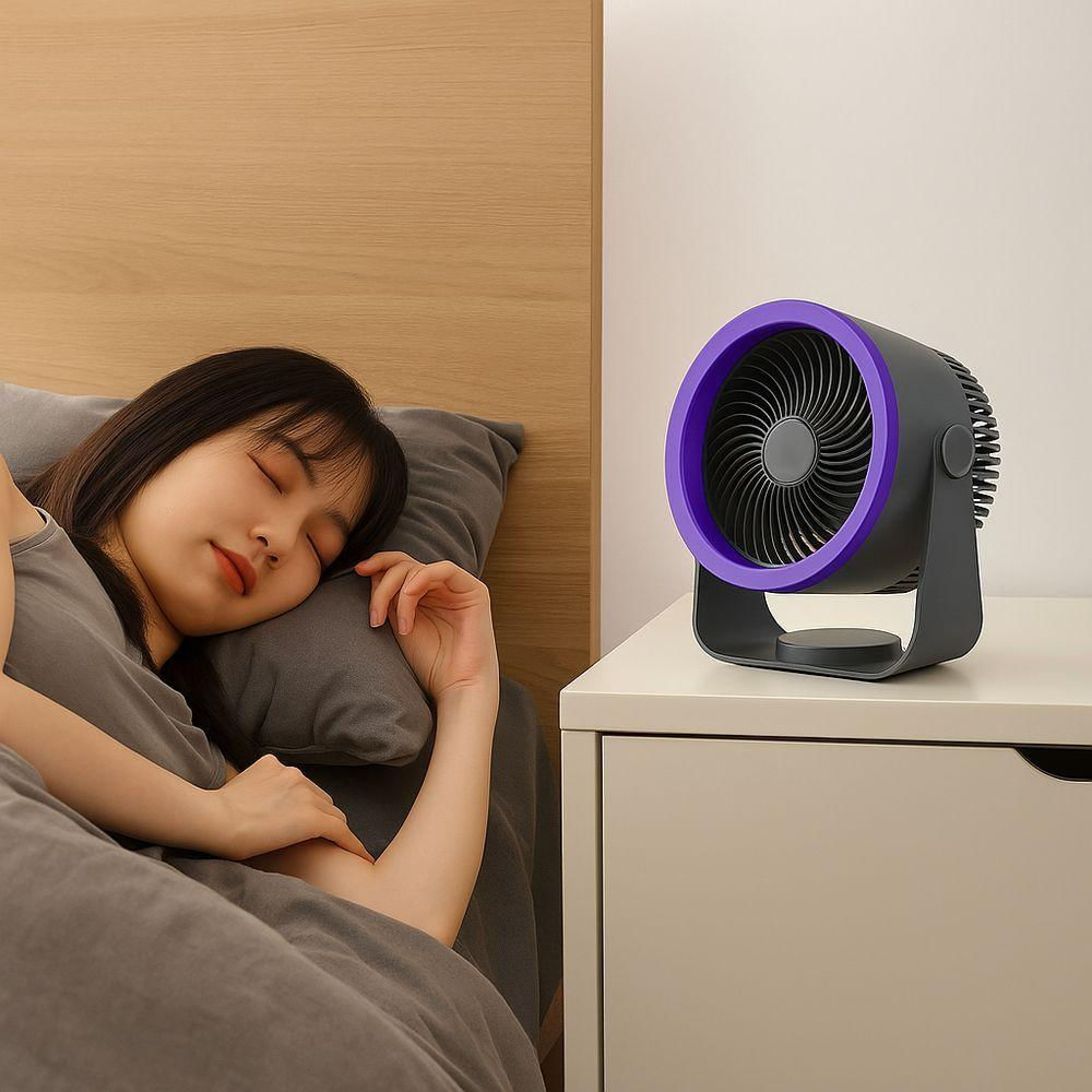 Ventilador De Mesa Super Silencioso Sem Fio Portátil