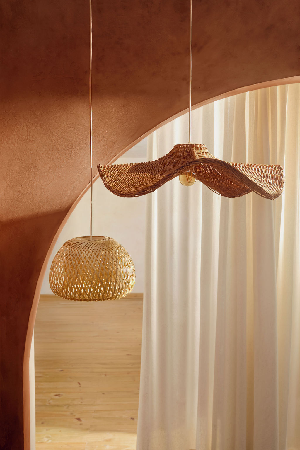 Cúpula Waves Rattan 60cm - A\CASA