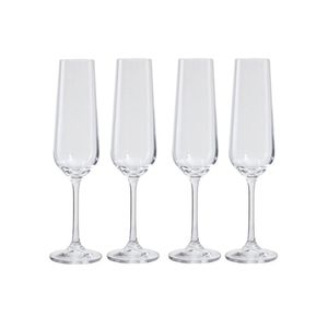 Kit Taça para Espumante Cristal 210ml com 4 unidades - Bohemia