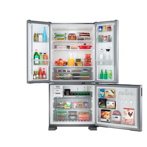 Geladeira Brastemp French Door Frost Free A+++ 554L Inox BRO85AK