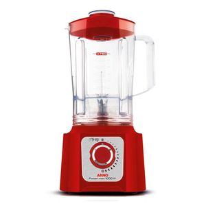 Liquidificador Arno Power Max 3,1L 15 Velocidades 1000W Vermelho LN54
