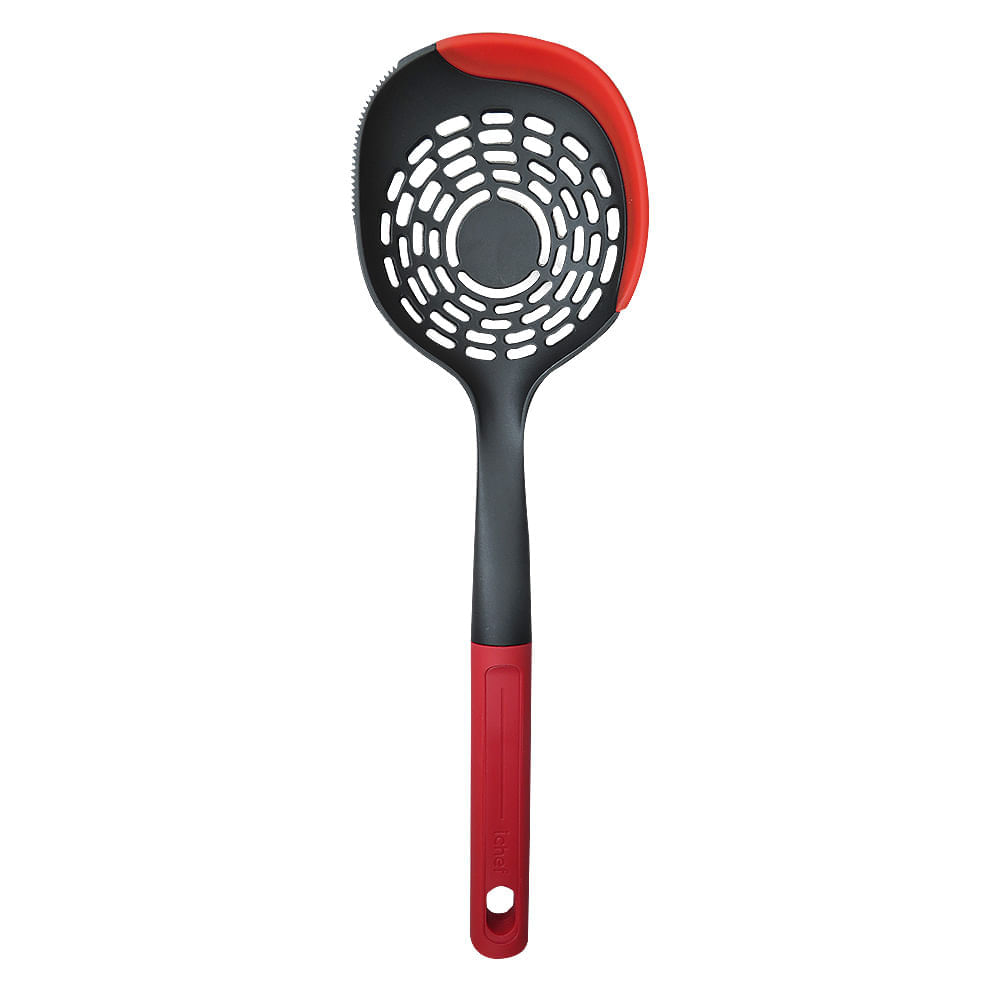Escumadeira De Silicone Ichef Polishop - Red | Red Ichef