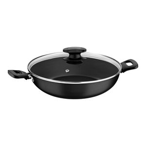 Wok Tramontina Loreto em Alumínio Antiaderente Starflon Max Grafite 28 cm 3,3 L