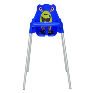 Cadeira para Refeição Infantil Tramontina Monster em Polipropileno Azul