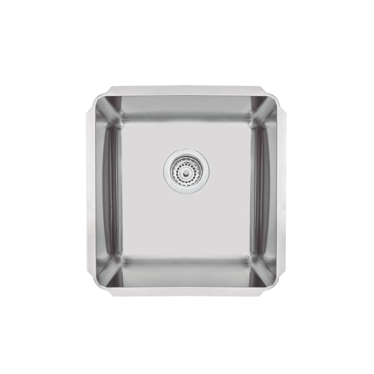 Cuba Profissional Tramontina Dritta Pro em Aço Inox Scotch Brite 40 x 40 x 33 cm