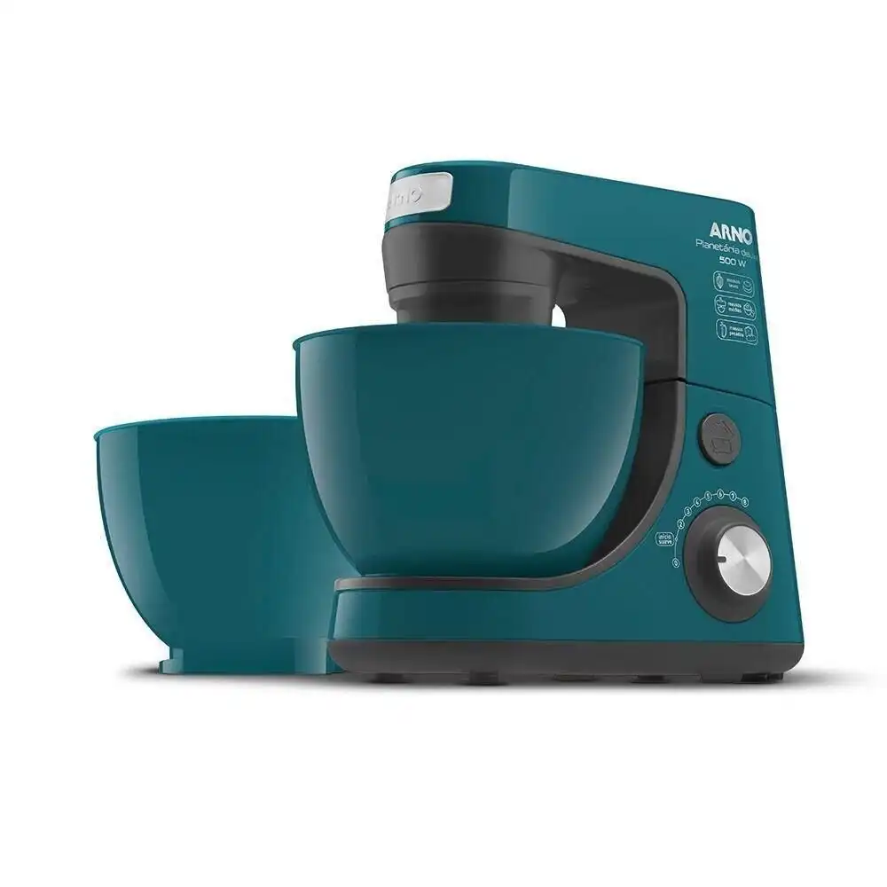 Batedeira Planetária Arno Deluxe 8 Velocidades 500W SX95 Verde - 220V (Avariado Moderado)