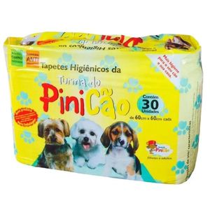 Tapete Higiênico TURMA DO PINICÃO com 30 unidades