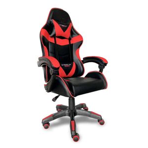Cadeira Gamer ELG Drakon 140KG Preto e Vermelho CH31BK