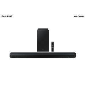 Soundbar Samsung Acoustic Beam Bluetooth Subwoofer sem fio Dolby Atmos 3.1.2 canais HW-Q600B