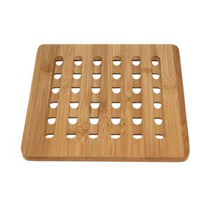Descanso de Panela Quadrado Bambu 19,5cm - A\CASA
